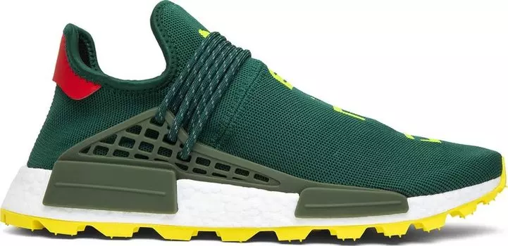 Кроссовки Adidas Pharrell x N.E.R.D. x NMD Human Race Trail 'BBC Exclusive', зеленый