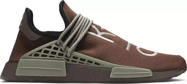 Кроссовки Adidas Pharrell x NMD Human Race 'Chocolate', коричневый