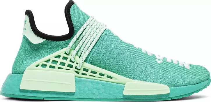 Кроссовки Adidas Pharrell x NMD Human Race 'Core Green', зеленый