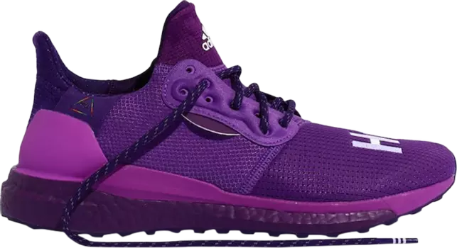 Кроссовки Adidas Pharrell x Solar Hu Glide 'Active Purple', фиолетовый