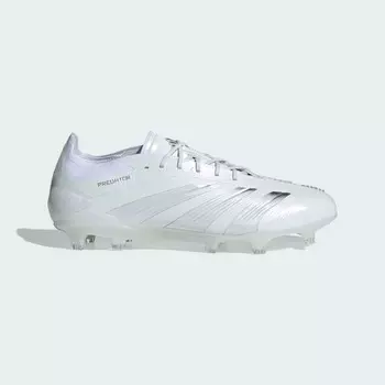 Кроссовки adidas Predator 24 Elite Low Firm Ground Cleats, белый/серебристый