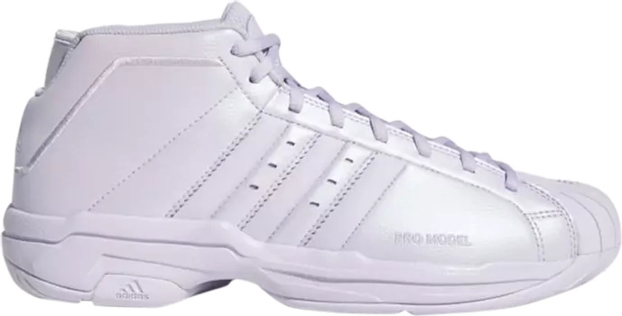 Кроссовки Adidas Pro Model 2G 'Purple Tint', фиолетовый