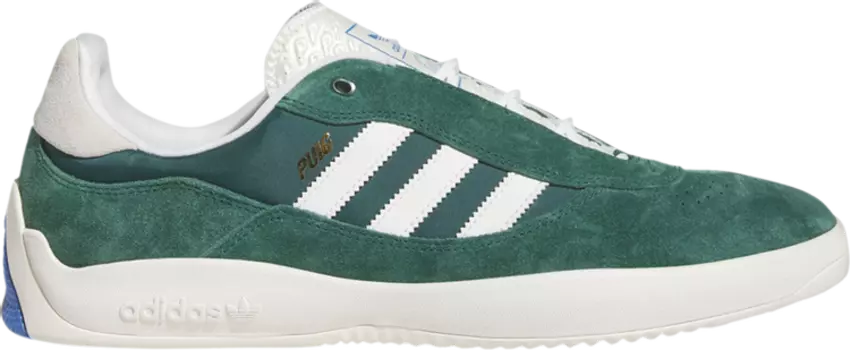 Кроссовки Adidas Puig 'Collegiate Green', зеленый