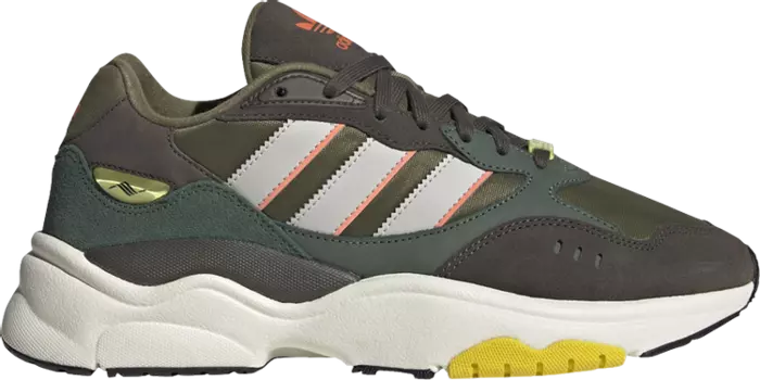 Кроссовки Adidas Retropy F90 'Focus Olive Grey', зеленый