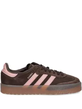 Кроссовки Adidas Samba, коричневый