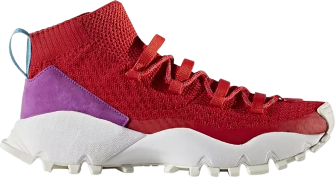 Кроссовки Adidas Seeulater Primeknit Winter 'Scarlet', красный