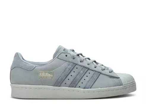 Кроссовки Adidas SUPERSTAR 80S 'MEDIUM GREY', серый