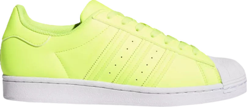 Кроссовки Adidas Superstar 'Solar Yellow', желтый