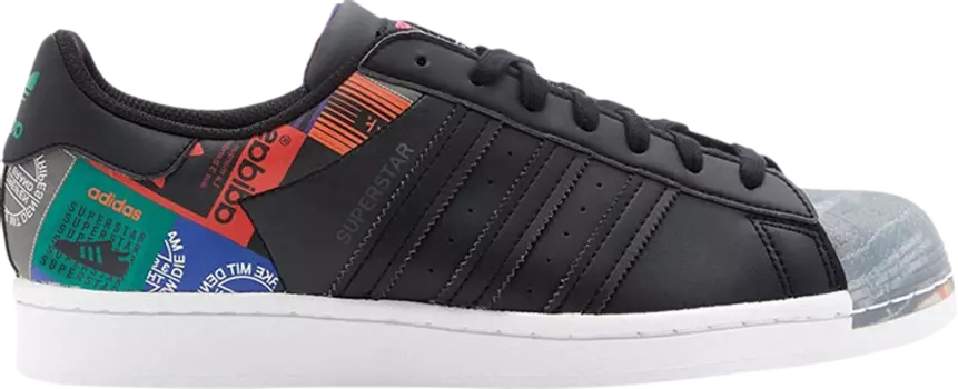 Кроссовки Adidas Superstar, черный