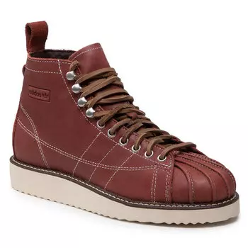 Кроссовки adidas SuperstarBoot, вишневый/бордовый