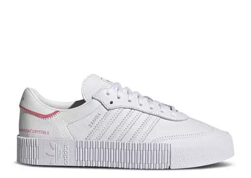 Кроссовки Adidas SWAROVSKI X WMNS SAMBAROSE 'CLOUD WHITE', белый