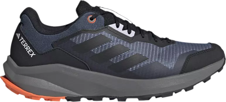 Кроссовки Adidas Terrex Trail Rider 'Wonder Steel Impact Orange', синий