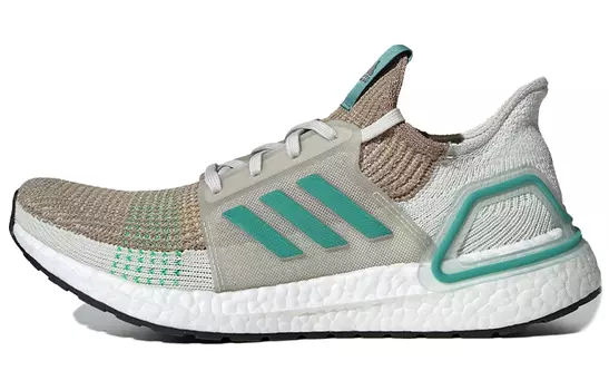 Кроссовки Adidas Ultraboost 19 Unisex, коричневый/зеленый