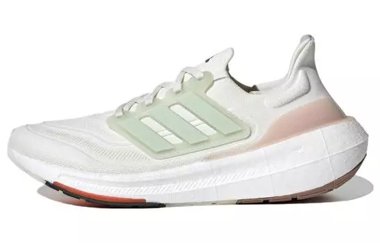 Кроссовки Adidas Ultraboost Light Unisex, белый/светло-зеленый
