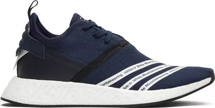 Кроссовки Adidas White Mountaineering x NMD R2 PK 'Collegiate Navy', синий