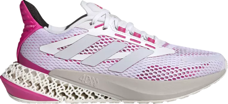 Кроссовки Adidas Wmns 4DFWD Pulse 'White Shock Pink', розовый