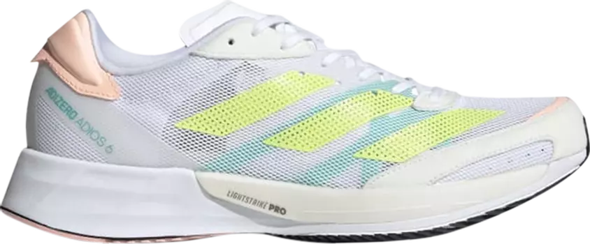 Кроссовки Adidas Wmns Adizero Adios 6, белый