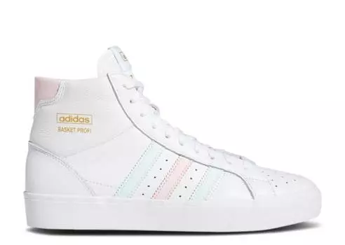 Кроссовки Adidas WMNS BASKET PROFI 'DASH GREEN PINK', белый