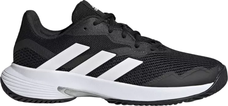 Кроссовки Adidas Wmns CourtJam Control 'Black Silver Metallic', черный