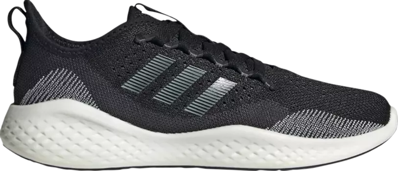 Кроссовки Adidas Wmns Fluidflow 2.0 'Black Magic Grey Metallic', черный