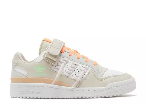 Кроссовки Adidas WMNS FORUM LOW 'LACE LOGO', белый