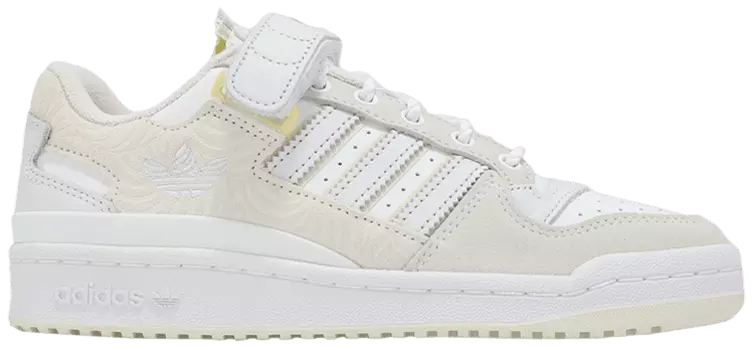 Кроссовки adidas Wmns Forum Low 'Off White Almost Yellow', белый