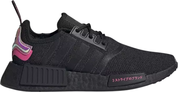 Кроссовки Adidas Wmns NMD_R1 'Black Solar Pink', черный