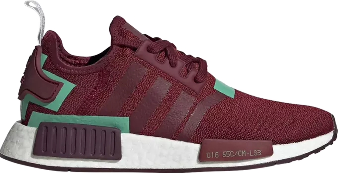 Кроссовки Adidas Wmns NMD_R1 'Burgundy Green', красный