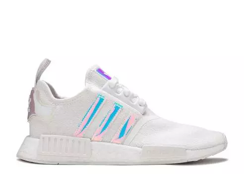 Кроссовки Adidas WMNS NMD_R1 'WHITE IRIDESCENT', белый