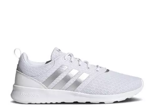 Кроссовки Adidas WMNS QT RACER 2.0 'WHITE SILVER METALLIC', белый