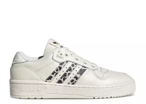 Кроссовки Adidas WMNS RIVALRY LOW 'ANIMAL PRINT STRIPES', белый