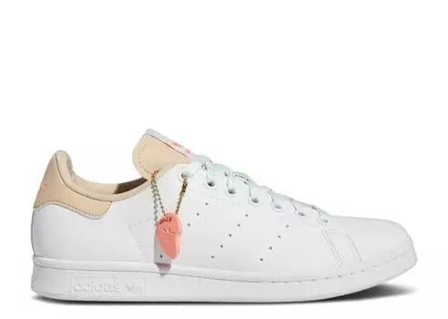Кроссовки Adidas WMNS STAN SMITH 'WHITE HALO BLUSH', белый