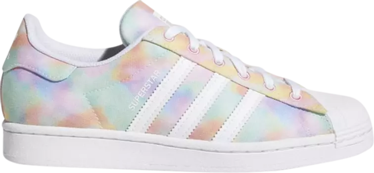 Кроссовки Adidas Wmns Superstar 'Tie-Dye', розовый