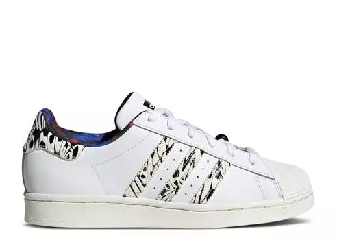 Кроссовки Adidas WMNS SUPERSTAR 'BUTTERFLY', белый