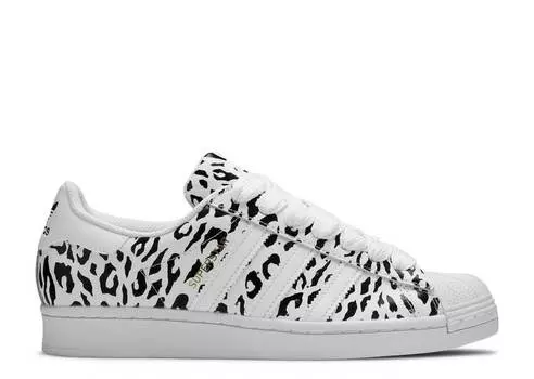 Кроссовки Adidas WMNS SUPERSTAR 'CHEETAH PRINT', белый