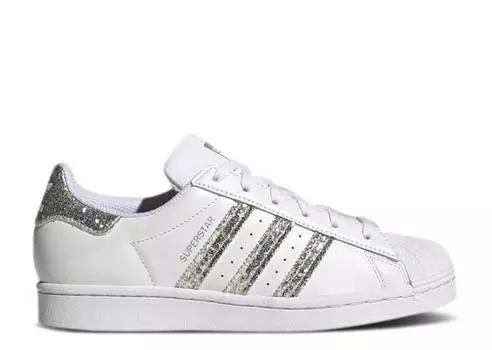 Кроссовки Adidas WMNS SUPERSTAR 'GLITTER', белый