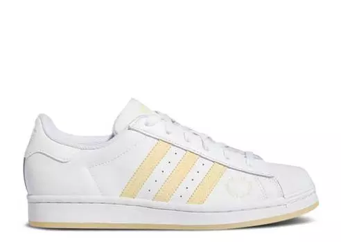 Кроссовки Adidas WMNS SUPERSTAR 'WHITE EASY YELLOW', белый