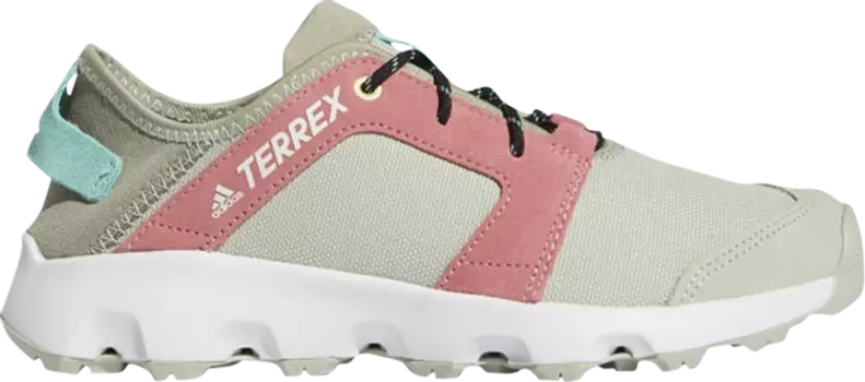 Кроссовки Adidas Wmns Terrex Voyager Sleek 'Halo Green Pink', зеленый