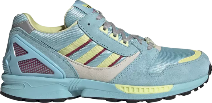Кроссовки Adidas Wmns ZX 8000 'Hazy Sky Yellow Tint', синий