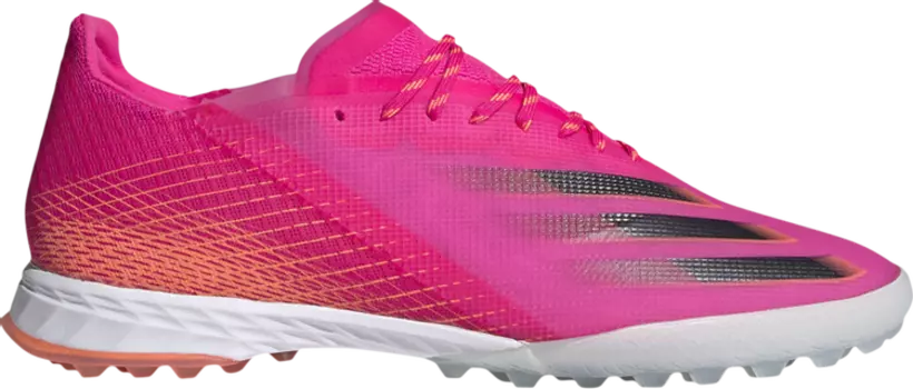 Кроссовки Adidas X Ghosted.1 TF 'Shock Pink', розовый