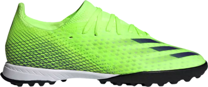 Кроссовки Adidas X Ghosted .3 Turf 'Precision to Blur Pack', зеленый
