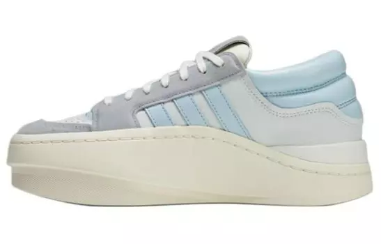 Кроссовки Adidas Y-3 Centennial Low Off White Light Grey Cream White, серый/синий