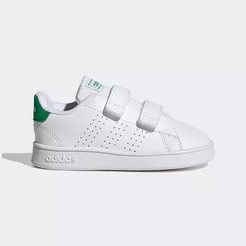 Кроссовки Advantage Lifestyle Court Two на липучке ADIDAS, цвет schwarz
