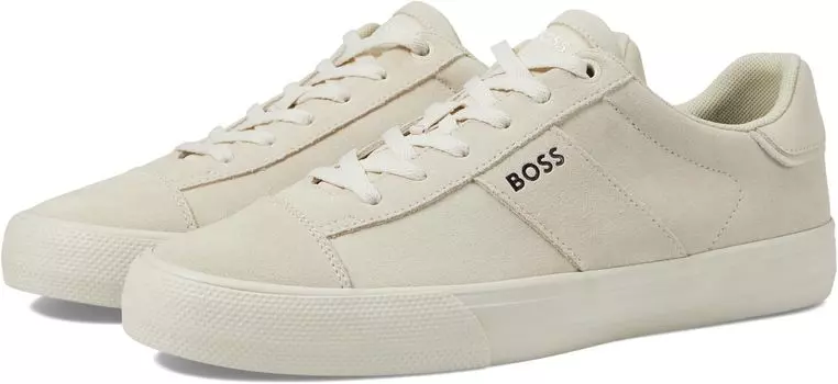 Кроссовки Aiden Tennis Sneaker BOSS, цвет Light Beige
