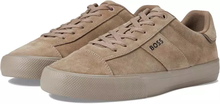 Кроссовки Aiden Tennis Sneaker BOSS, цвет Medium Beige