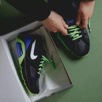 Кроссовки air 180 qs Nike, зеленый