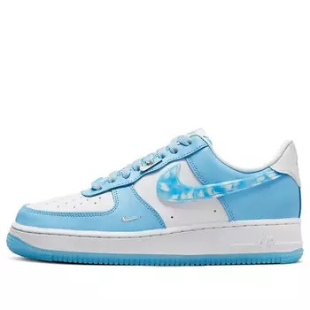 Кроссовки air force 1 '07 lx 'nail art - celestine blue' Nike, синий