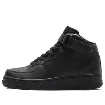 Кроссовки air force 1 '07 mid 'black' Nike, черный