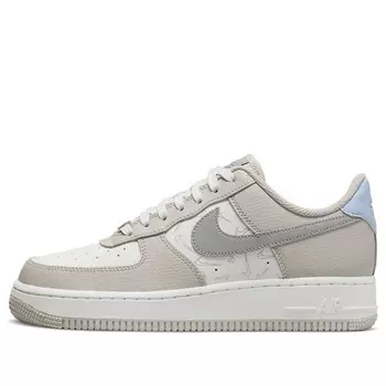 Кроссовки air force 1 '07 'reflective swooshes' Nike, серый