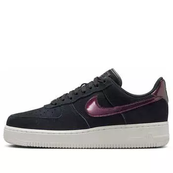 Кроссовки air force 1 '07 se 'eggplant swoosh' Nike, черный